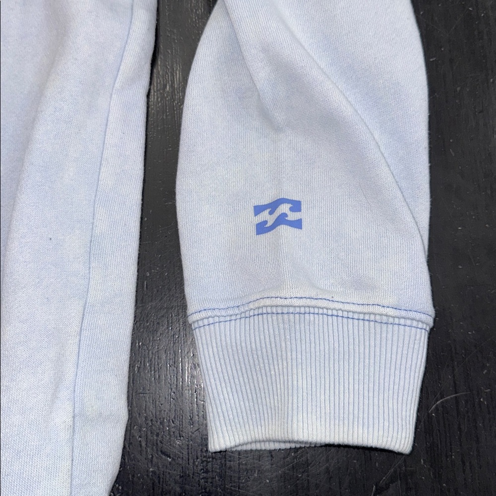 billabong sweatshirt size xl blue with sun day print. excellent condition. - Picture 4 of 7